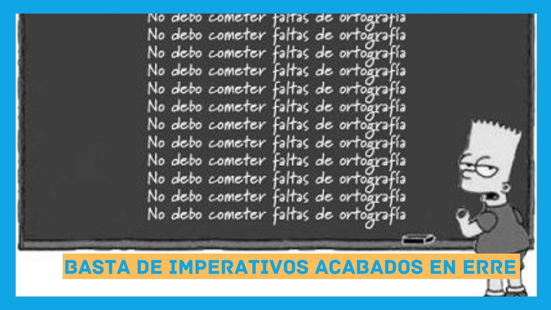 Las faltas de ortografía más comunes en español